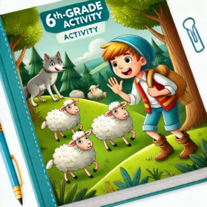 Atividade de interpretação de texto para 6º ano - Fábula "O menino e o lobo".