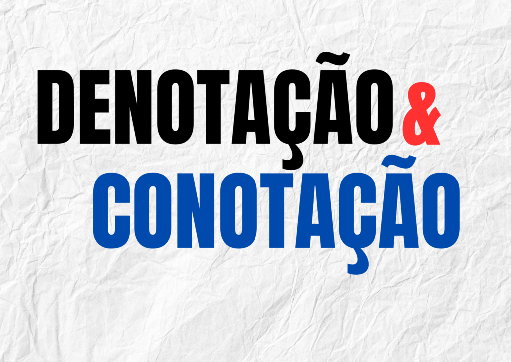 Atividade sobre denotação e conotação - professora suzana