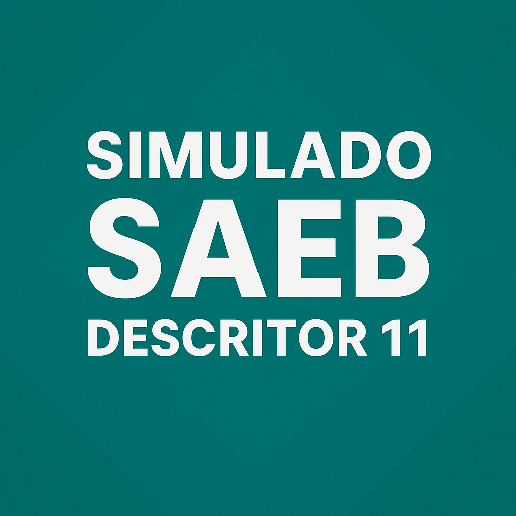 Simulado SAEB - D11 - Lingua Portuguesa - Professora Suzana