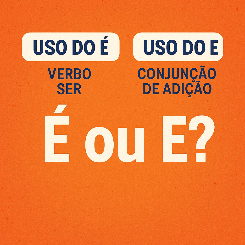 Atividade sobre "e" e "é" - professora suzana