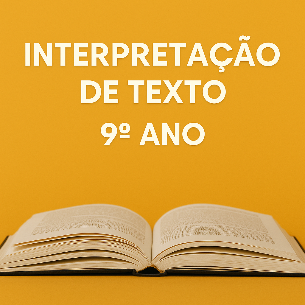 Atividade de interpretação de texto - 9º ano - professora suzana