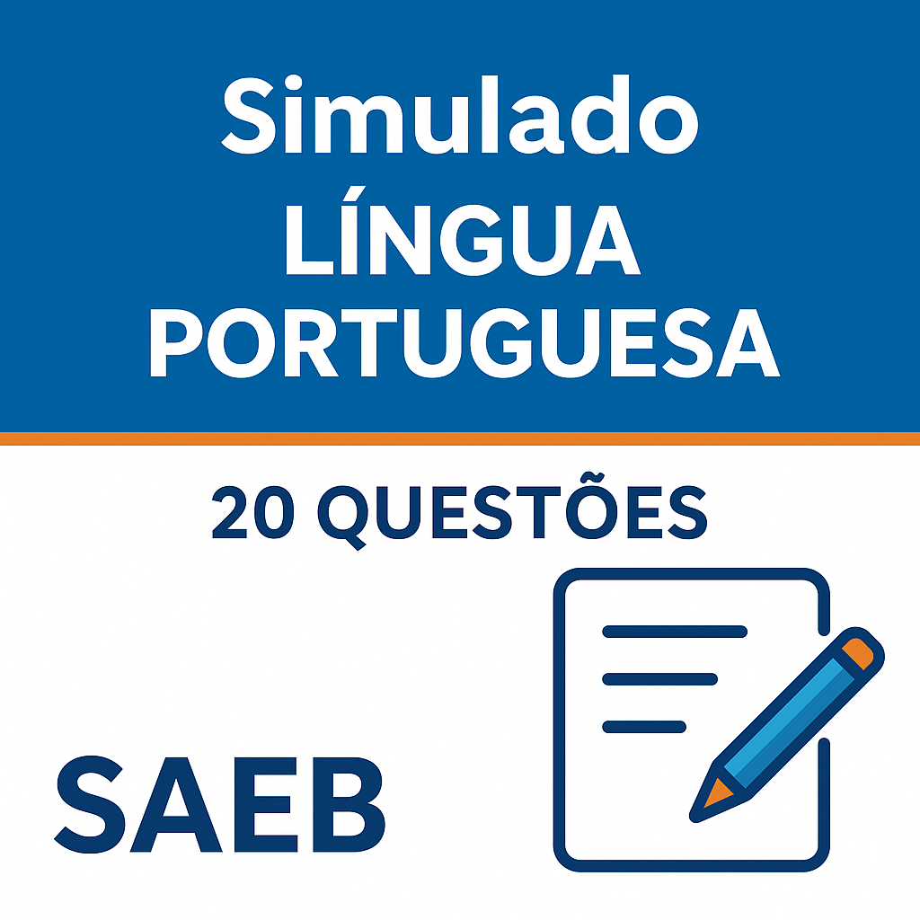 Simulado 17 SAEB - Língua Portuguesa (com Gabarito) - Professora Suzana